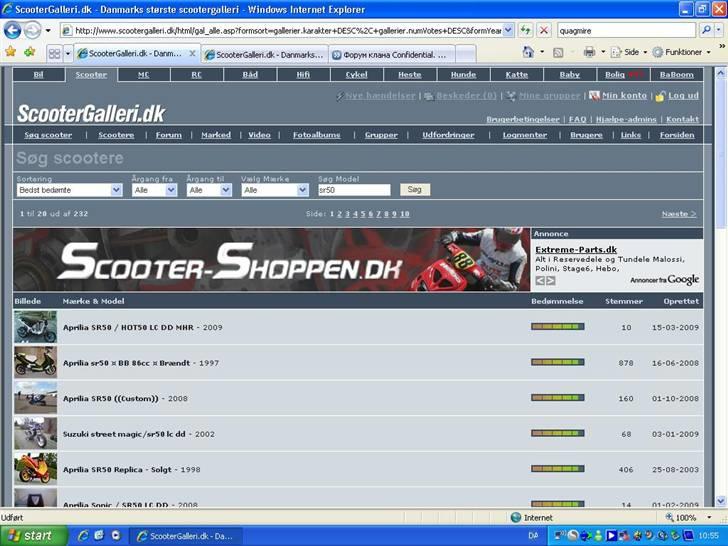 Aprilia SR50 / HOT50 LC DD MHR billede 8