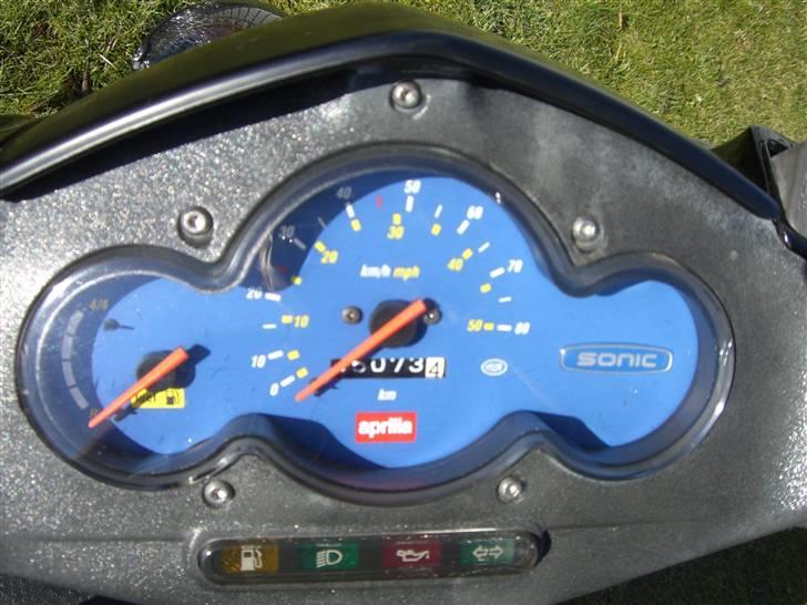 Aprilia Sonic 70ccm Før - Speedo :D billede 9