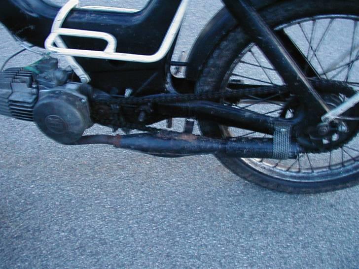 Puch Maxi  ¤¤bytted¤¤ - halv pocetbike udstøning og halv maxi forrør  billede 7