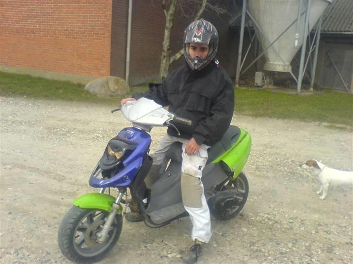 Benelli 491 ST Solgt i dele - Steffen ude på benelli´en billede 13