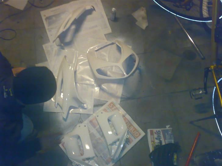 Peugeot Speedfight 2 Iron-x - maler mine skjolde hvide. billede 7