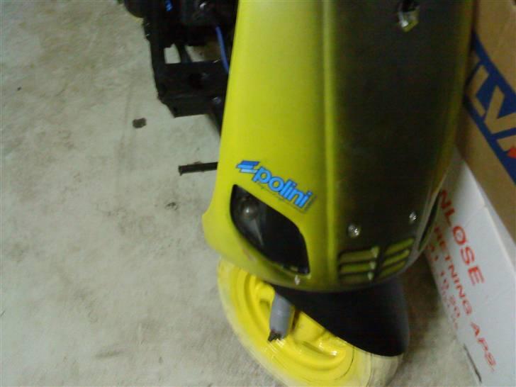 Piaggio "Hiper 2" Zip projekt - ny malede fælde + frontskjold billede 5