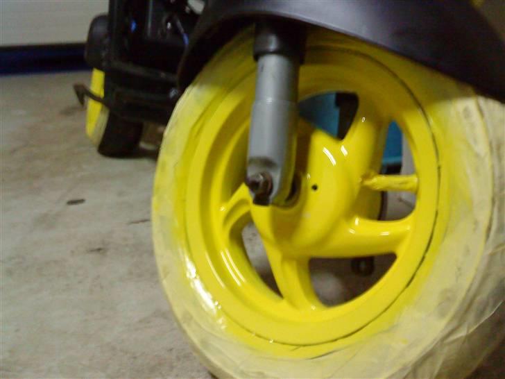 Piaggio "Hiper 2" Zip projekt - ny malede fælde + frontskjold billede 8