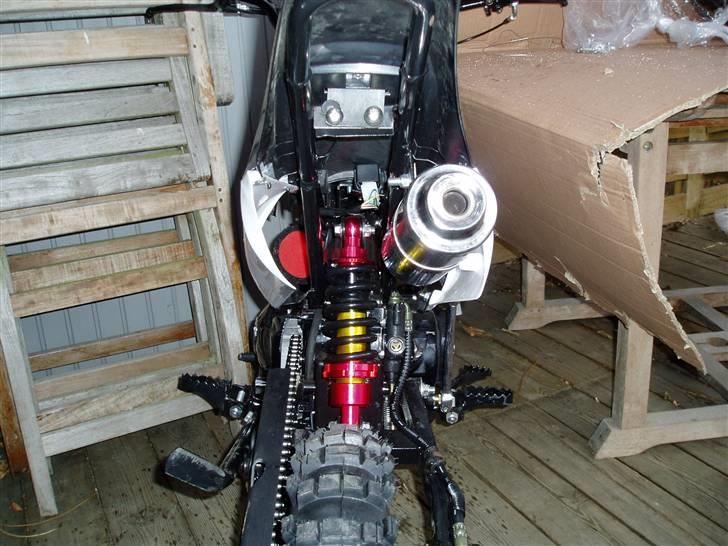 MiniBike ditbike 125ccm SMIDT UD billede 7
