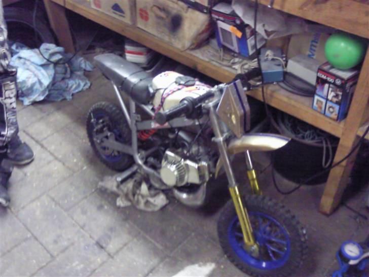 MiniBike Gold'n snow flake! SOLGT billede 1