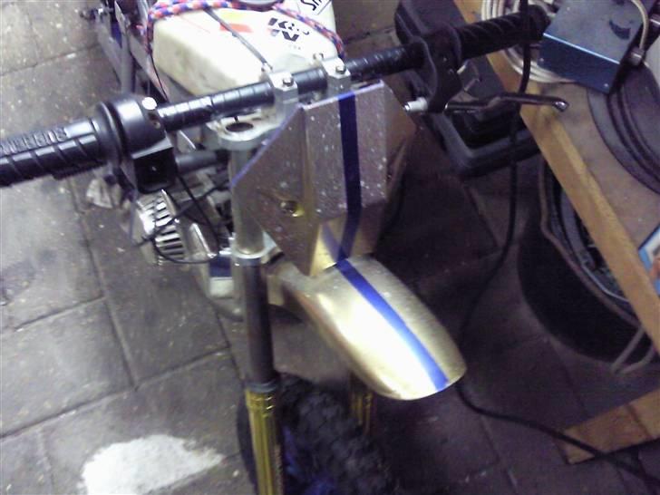 MiniBike Gold'n snow flake! SOLGT billede 2