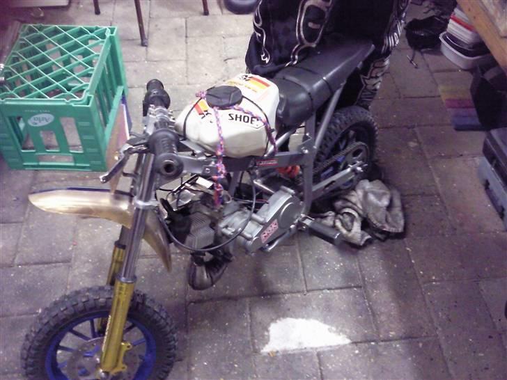 MiniBike Gold'n snow flake! SOLGT billede 4