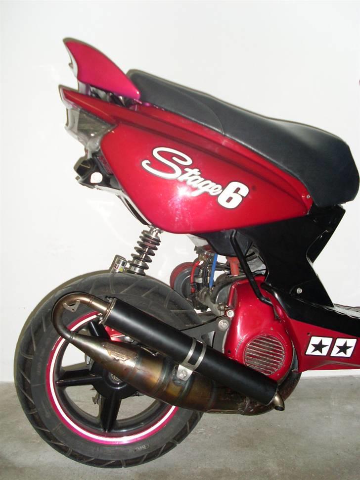 Yamaha bws spy // Solgt - lige malet den lange lyddæmper sort igen, nu er den pæn igen :) billede 9