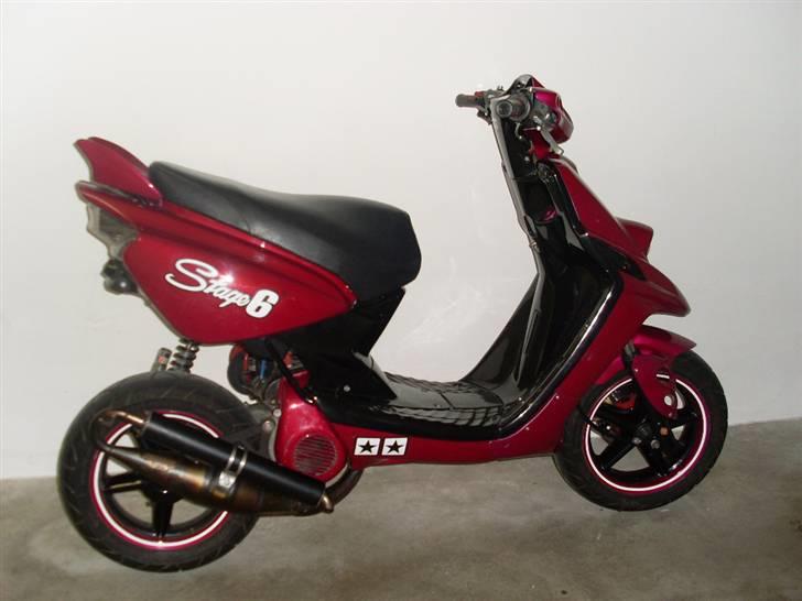 Yamaha bws spy // Solgt - lige malet den lange lyddæmper sort igen, nu er den pæn igen :) billede 10