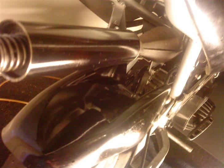 MiniBike 50ccm solgt - ny malet udst billede 5