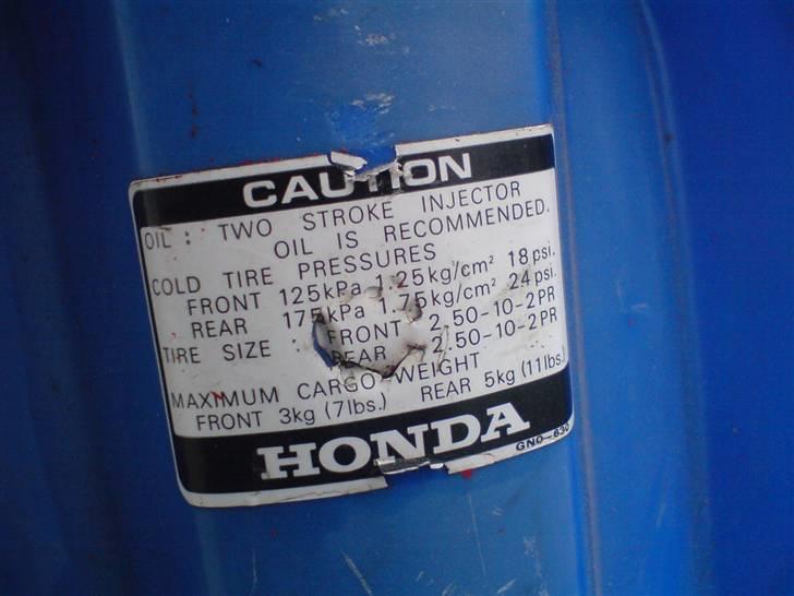 Honda melody mini billede 10