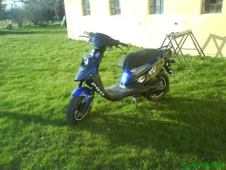 PGO hot 50 SOLGT - godt jeg fik de sidespejle af billede 1