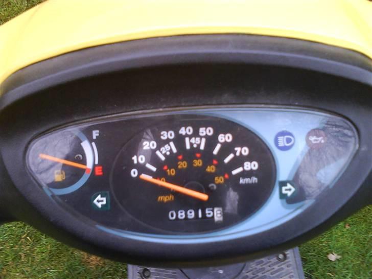 PGO Comet YELLOW LIGHT SOLGT - Det fine speedometer som virker. billede 8