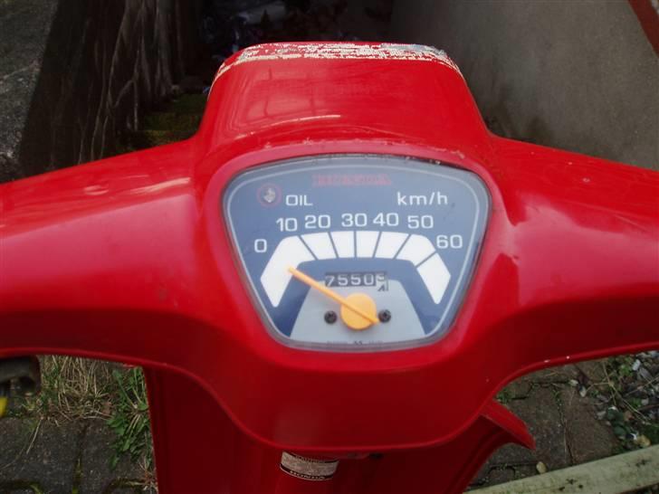 Honda Melody [Tidl. Knallert] - Den har kørt de 7550 km, så den er alligevel ikke sprit ny :p  billede 7