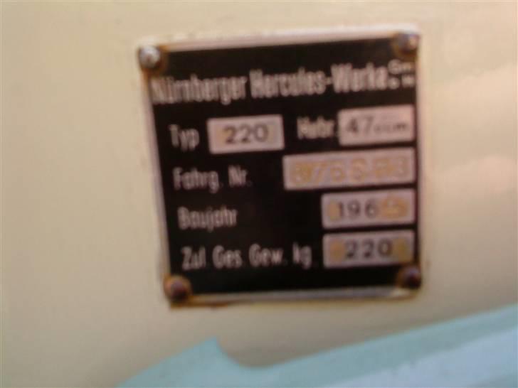 Veteraner Hercules 220PL billede 7