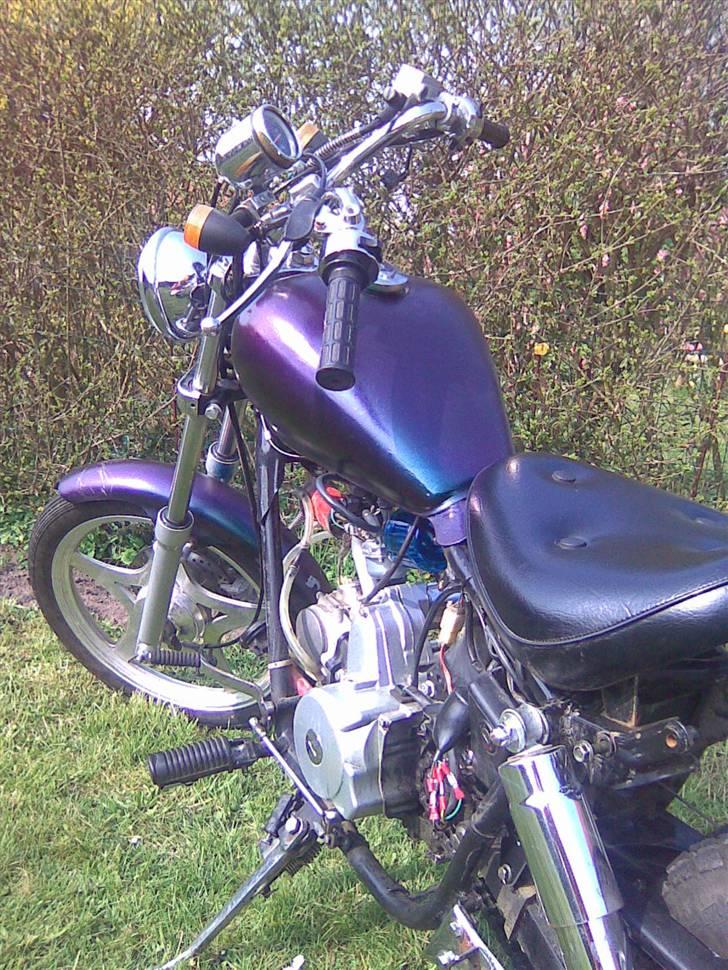 Kinroad chopper (byttet til puch) billede 8