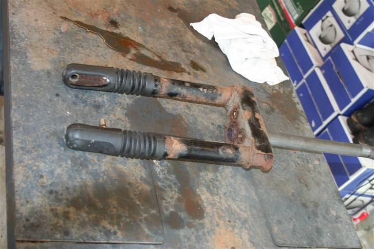 Yamaha jog as "SOLGT" - har fået helt ny forgaffel. billede 9