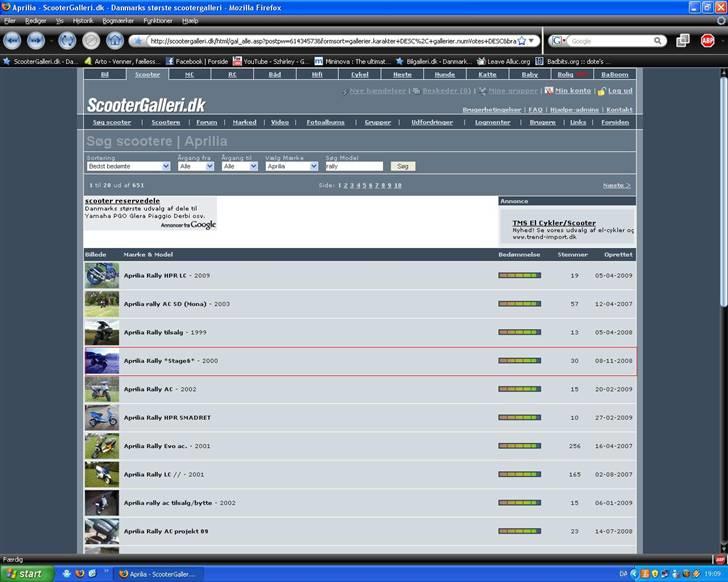 Aprilia Rally *Stage6* SOLGT! billede 20