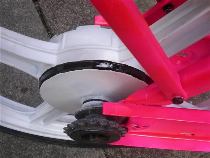 Vespa ciao si - hvide fælge med sorte kanter billede 7