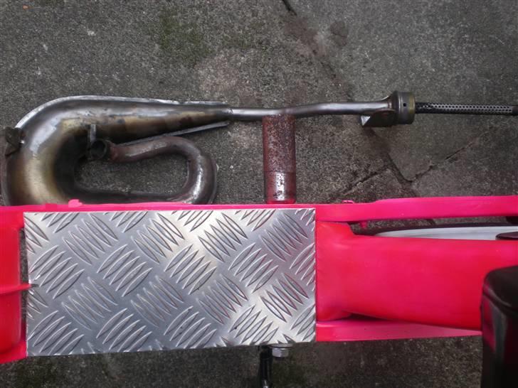 Vespa ciao si - en lille dorkplade som fod plade og min nusser af en serpent udstødning billede 9