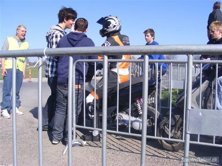 Gilera Runner - SOLGT - Patte synes min scooter var alt for hurtig til at komme på banen, så derfor dette billede :) billede 19