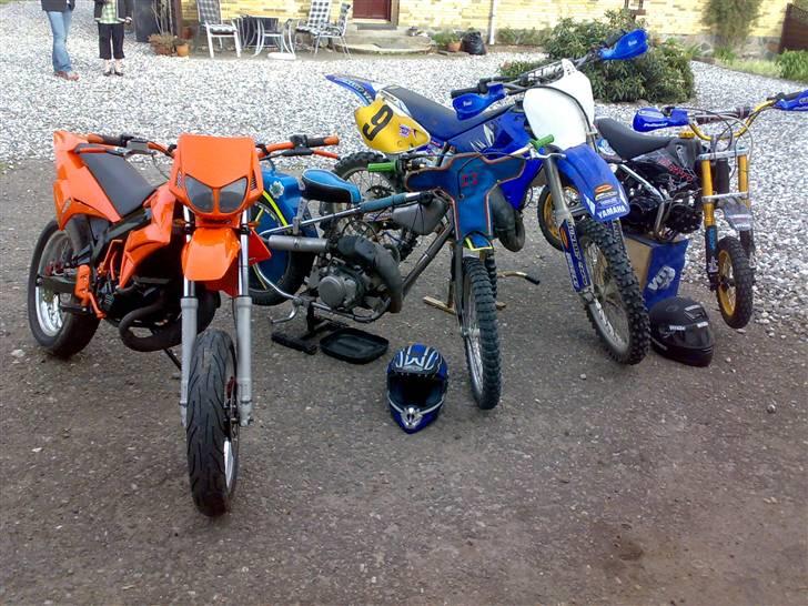 Derbi senda pata negra - til mathias´s konfimation:) så var vi lige en masse maskiner herre hygge:D billede 13