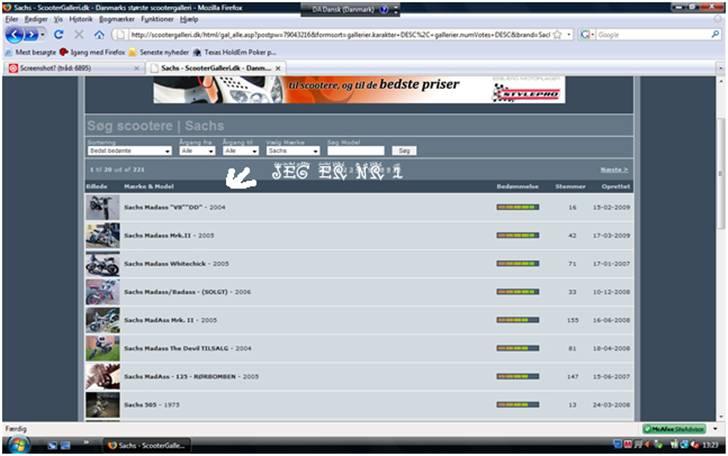 Sachs Madass (Aka Den SureRøv) Saelges. - JEG ER NR 1 billede 9