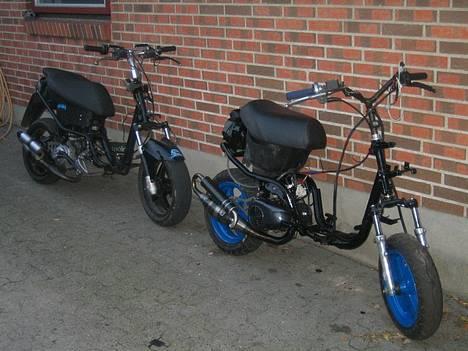 Yamaha Jog (projekt lc ) - mine gamle damer :P Evo jogR - Jog 80cc ! billede 2