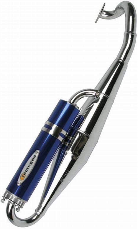 CPI popcorn - min udstødning jeg har til at ligge der hjemme. men skal lige have scooteren kørt til. billede 10