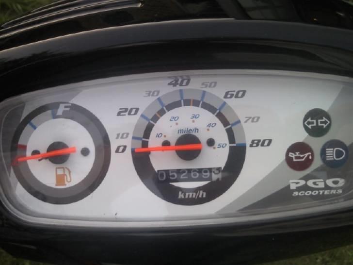 PGO Hot 50 (FØR!) TIL SALG!! SE ANDEN SCOOTER I PROFIL - Som den så ud lige da jeg fik den ;) - Tilsalg/bytte!!!!! billede 5