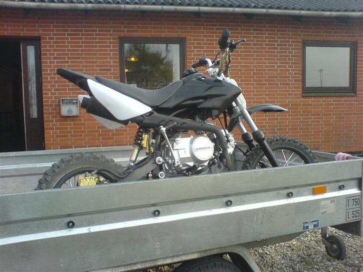 MiniBike dirtbike 125cc byttet/hot billede 3