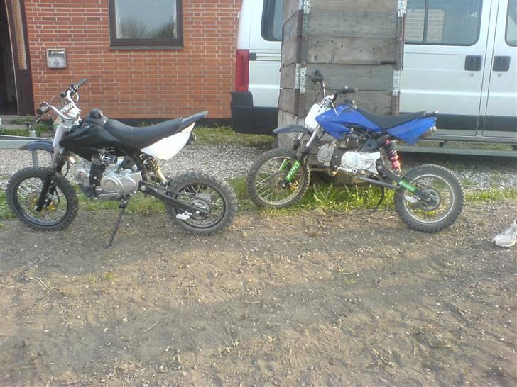MiniBike dirtbike 125cc byttet/hot billede 4