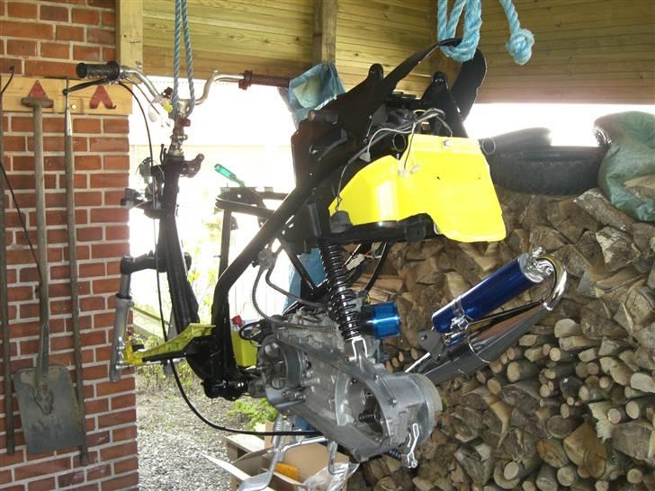 Suzuki Adress AP-50 Solgt.. - Suzuki AP-50 Under op bygning billede 13