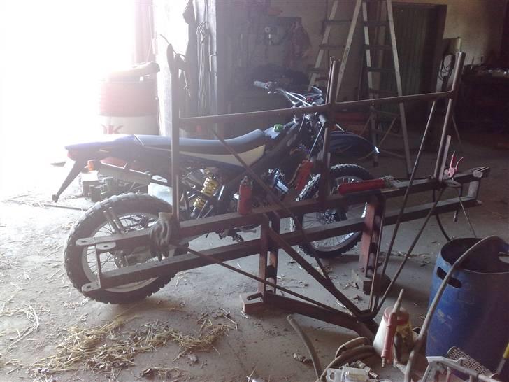 Derbi Senda TP Cross - Næsten lige blevet klar efter til kørsel, efter næsten to måneders stilleståen billede 6