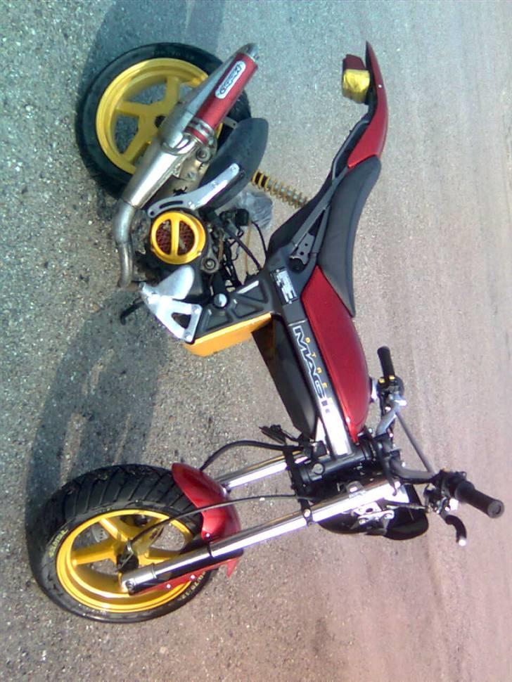 Suzuki StreetMagic -SSM TIL SALG - Sådan ser den ud i dag. 1. maj ´09 billede 7