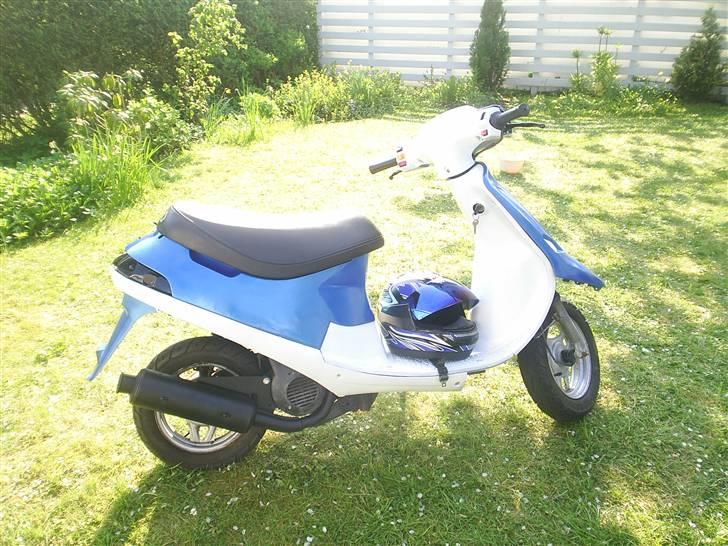 PGO Comet - Projekt Candyblue - som den står lige nu, mangler underlæben og baglygte billede 9