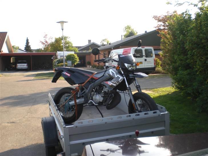 Derbi Senda sm XTreme SOLGT! - lige efter købet, klar til at komme hjem! :)  billede 2