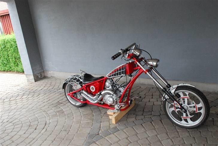 MiniBike Chopper - Spider •Solgt• billede 1