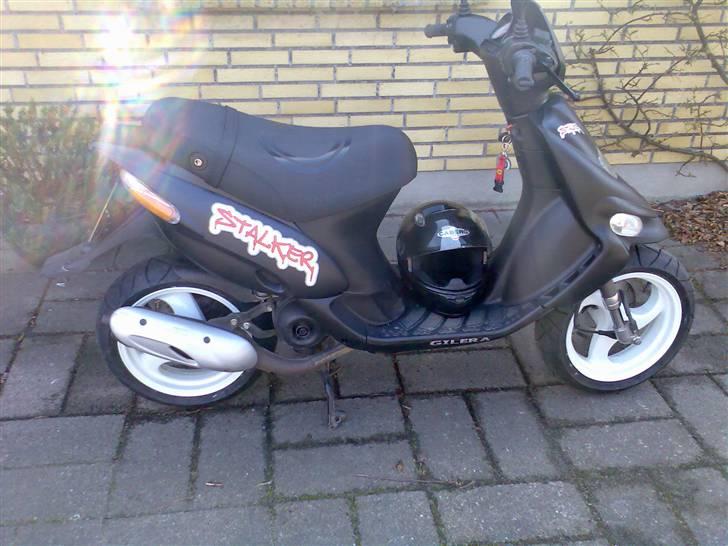 Gilera Stalker - Så kom nrg fælgene på, ser rimelig godt ud ;) billede 2