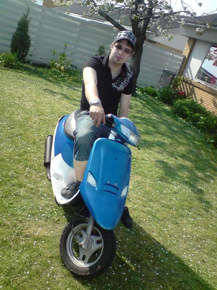 PGO Comet - Projekt Candyblue - min bror på min scooter :D billede 14