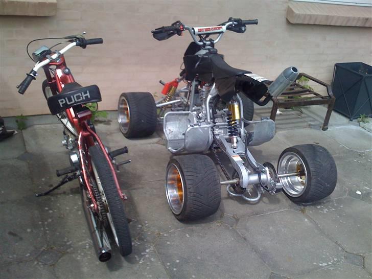 MiniBike ATV Lowrider 124cc Solgt billede 5