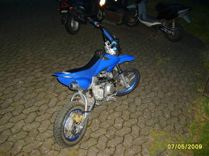 MiniBike Dirtbike 125cc SOLGT billede 1
