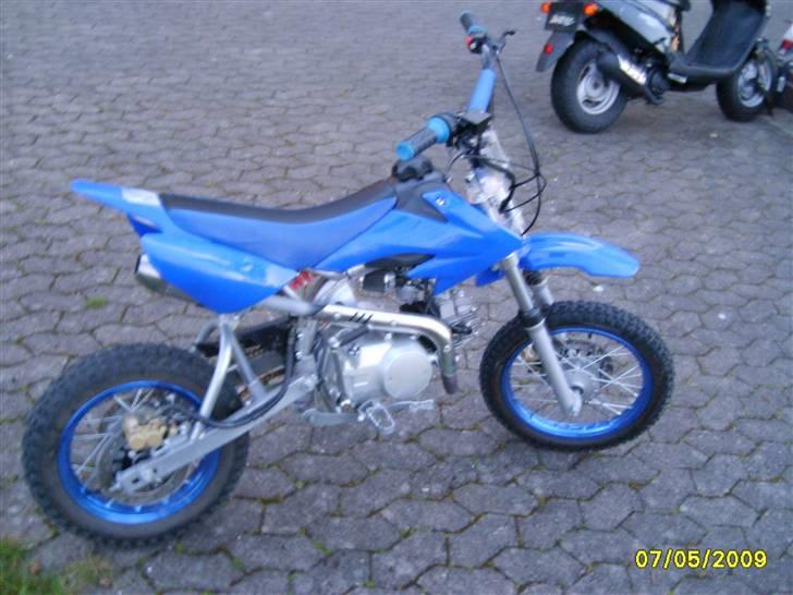 MiniBike Dirtbike 125cc SOLGT billede 3