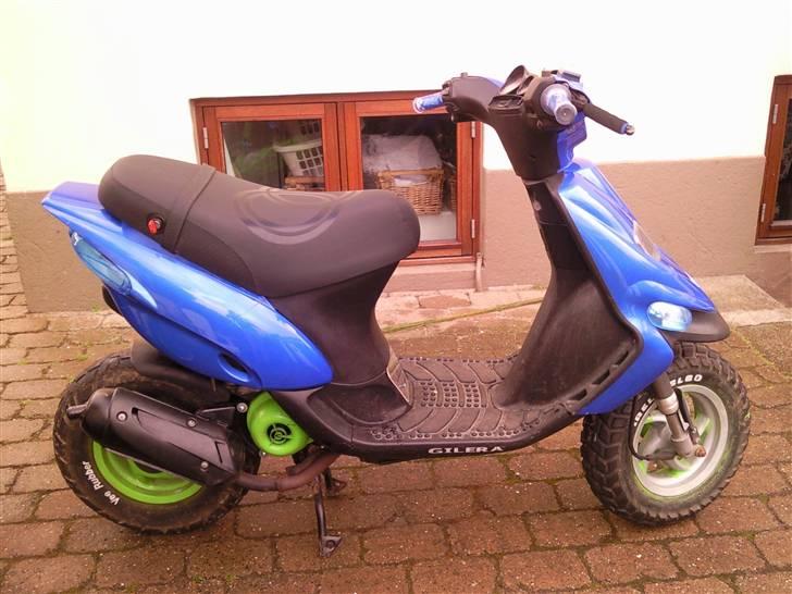 Gilera ¤Stalker¤ SOLGT! - skal lige siges at fælgen foran er ved at blive slibet ned:P billede 1
