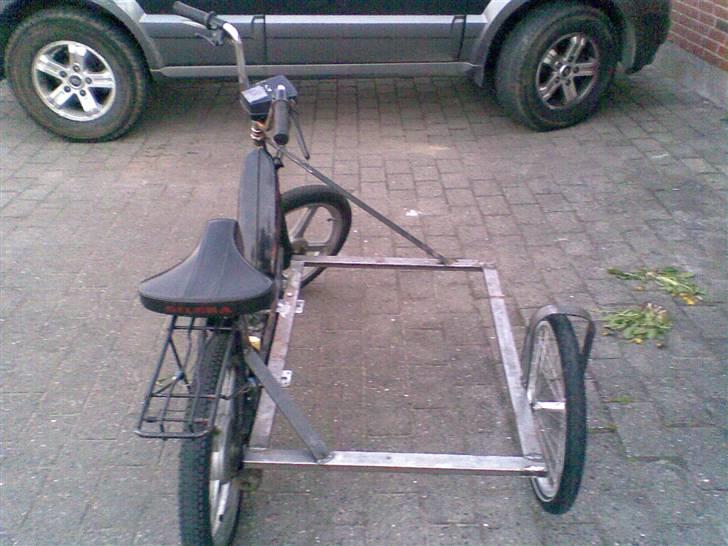 Vespa ciao med sidevogn billede 3