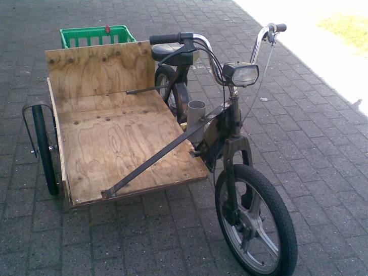 Vespa ciao med sidevogn billede 7