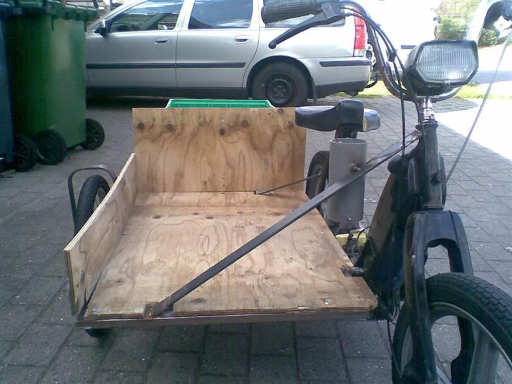 Vespa ciao med sidevogn billede 12