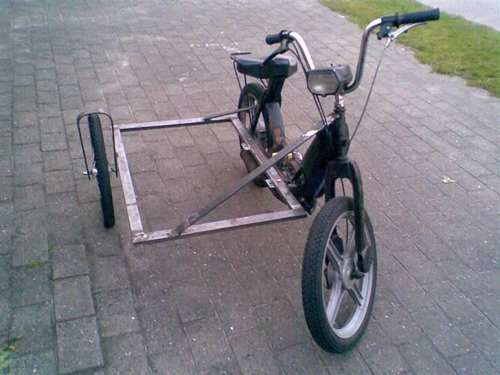 Vespa ciao med sidevogn billede 15