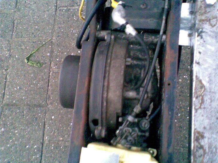 Vespa ciao med sidevogn billede 19