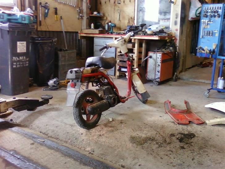 Yamaha Passola SA50"Projekt 80%" - Det er ikke en særlige stor knallert. billede 2